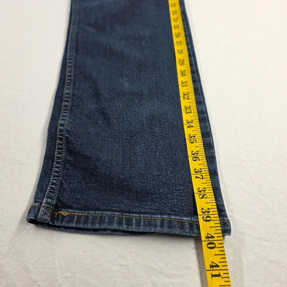 Levis 514 38x30 Dark Wash Straight Stretch Denim Jeans